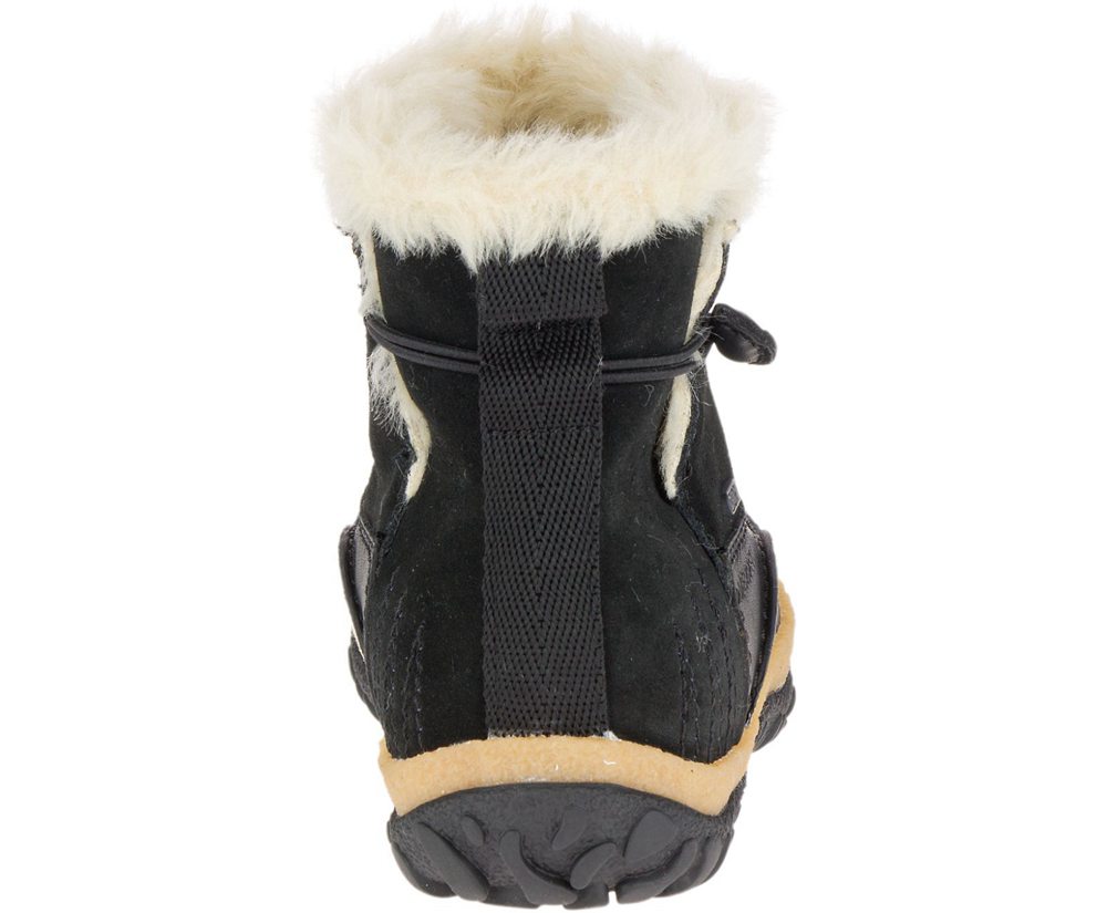 Kozaki Merrell Damskie Czarne - Tremblant Pull On Polar Waterproof - 519480-OLN